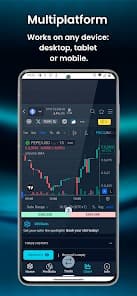 Official DEXTools mobile app preview from the Google Play listing